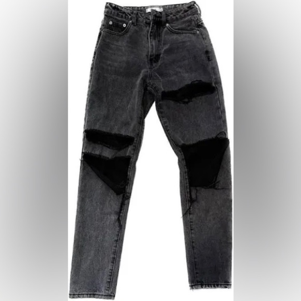 Edikted black jeans size xs